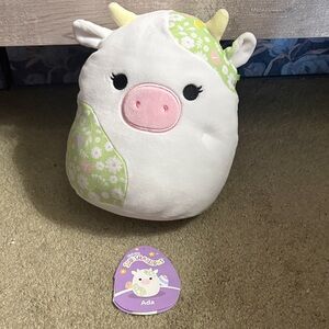 Squishmallows floral cow Ada